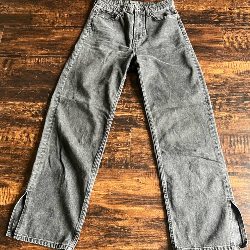 H&M &Denim brand, black, women’s jeans